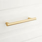 Signature Hardware EH1082.6.SBS Avignon 6" C2C Bar Cabinet Pull - Satin Brass