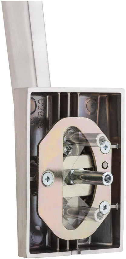 Kwikset 818SCELIP San Clemente Single Cylinder Keyed Exterior Only Satin Chrome