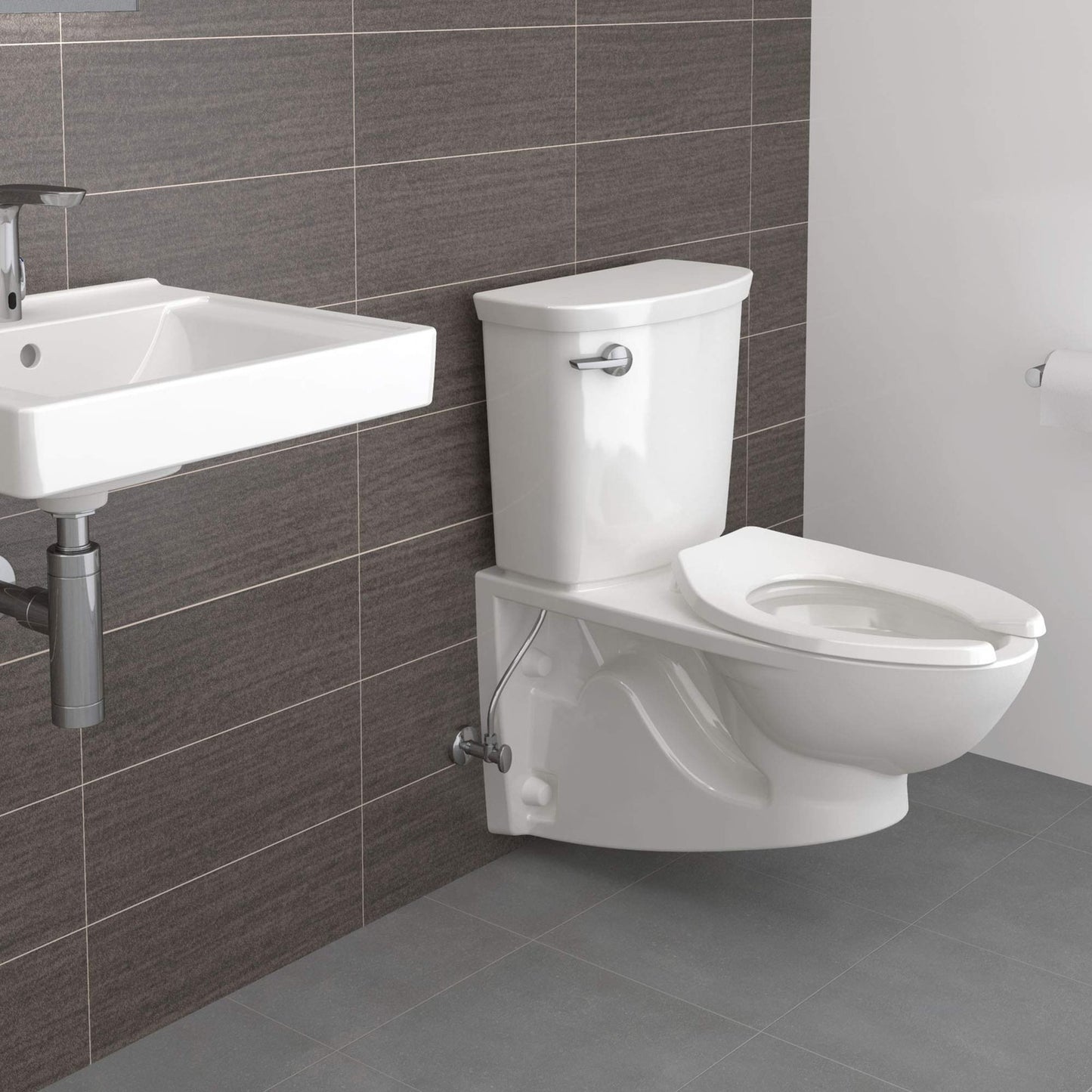 American Standard 5001G055020 Open Front Toilet Seat Baby Devoro Toilet Bowls