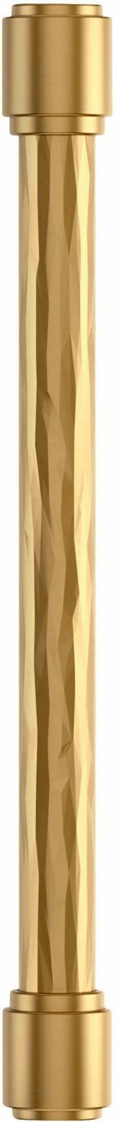 Amerock BP37539BBZG10 Lazzara 6-5/16" Hammered Cabinet Pull-Golden/Satin Nickel