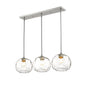 Z-Lite 3 Light Island/Billiard 490P10-3L-BN, Nickel