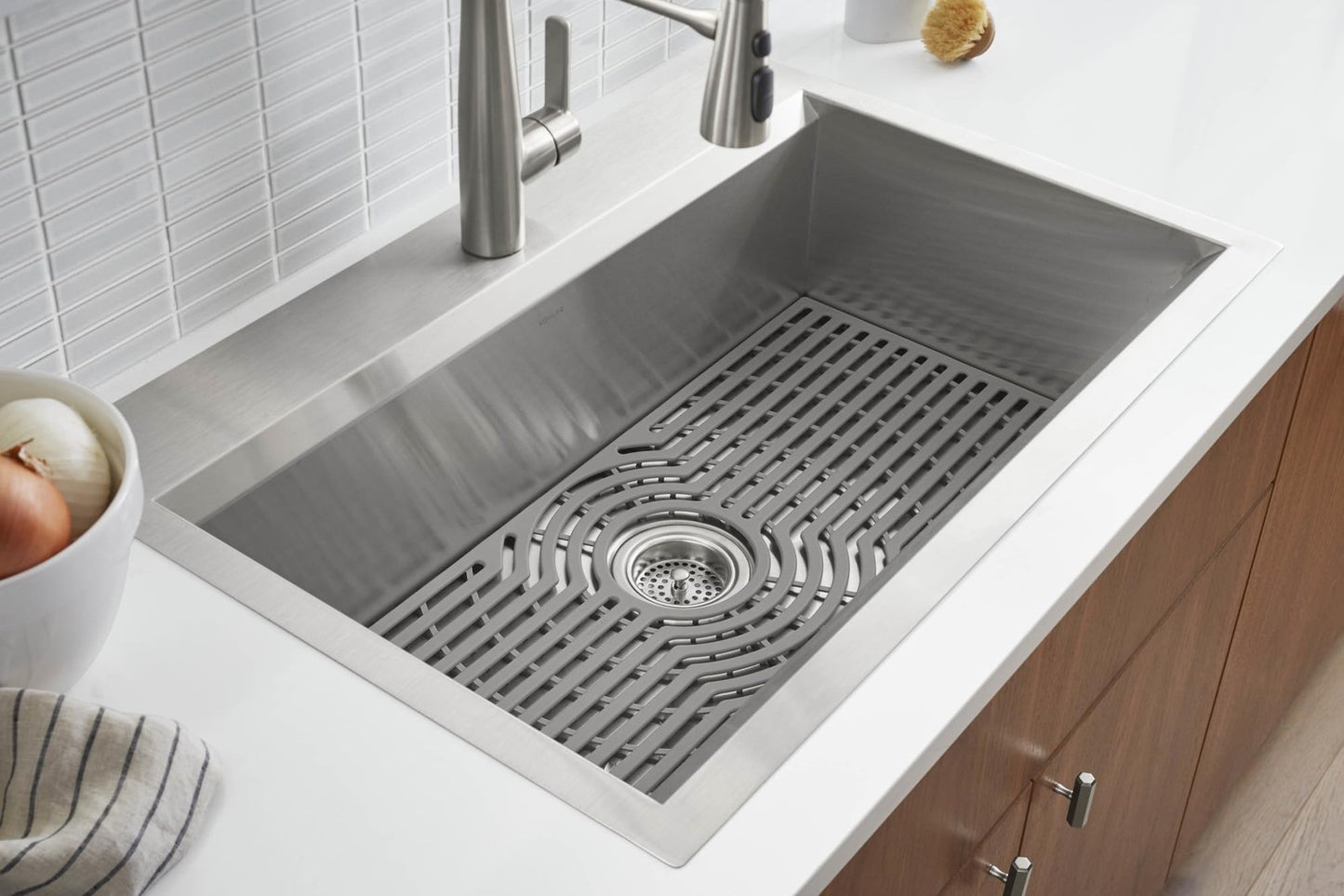 KOHLER RC78957-1PC-NA Pro inspired sink kit, Stainless Steel