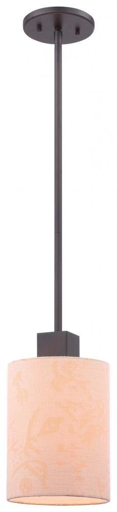 George Kovacs P8080-615 Kimono One Light Mini Pendant, Antique Dorian Bronze