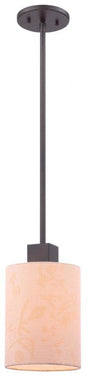 George Kovacs P8080-615 Kimono One Light Mini Pendant, Antique Dorian Bronze