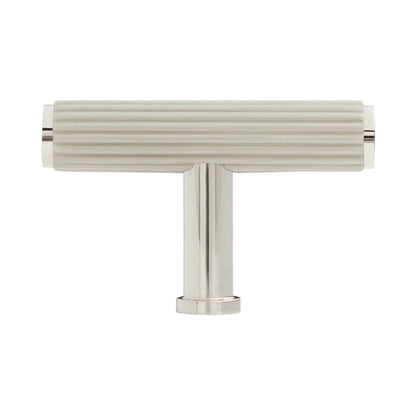 Signature Hardware SH553144BNPN Brixlee 2-3/8" Cabinet Knob-Br/Polished Nickel