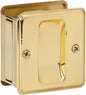 Ives by Schlage 990B3 Sliding Door Pull - Gold Painted