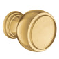 Moen Weymouth Brushed Gold 1.32" Brass Cabinet or Drawer Knob, YB8405BG