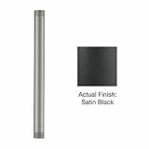 RS1-SB-Millennium Lighting-R Series - Stem-0.75" Wide-12" Down Rod -Satin Black