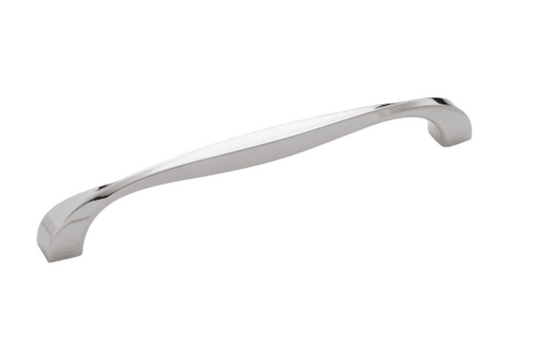 Hickory H076019-14 - Twist 7-9/16" Center to Center Drawer pull- Polished Nickel