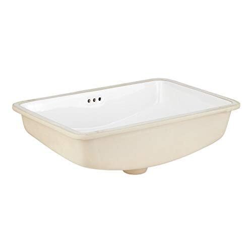 Signature Hardware 447962 Myers 23" Vitreous China Undermount Bathroom Sink