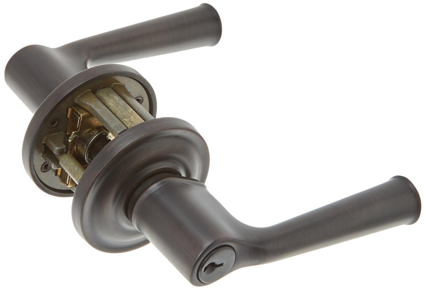 Baldwin ENFEDTRR112 Reserve Entry Lockset Federal Round Rose Venetian Bronze