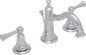 PROFLO PFWSC4860 Bartlett Widespread Bathroom Faucet w/Pop-Up Drain - Chrome