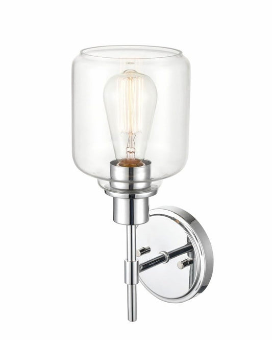 Millennium 6941-SN Transitional One Light Wall Sconce Silver Finish Satin Nickel