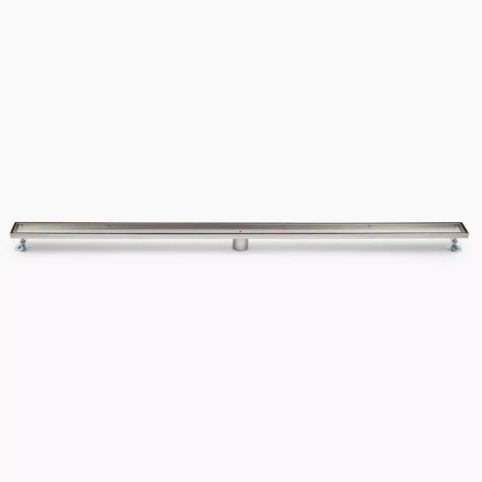 Signature Hardware - 18" Cohen Linear Tile-In Shower Drain - Matte Black