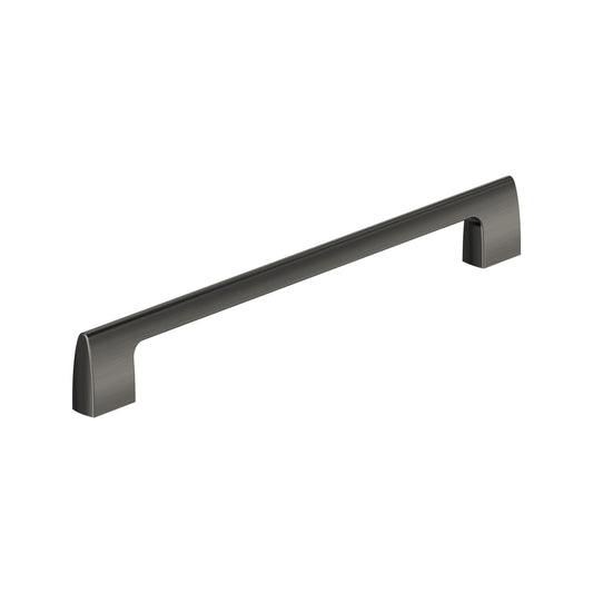 Amerock BP55490GPH Riva 10-1/16" Center-to-Center Graphite Cabinet Pull