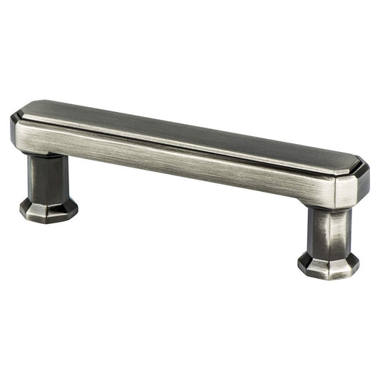 Berenson 9576-1VTN-P - 3" Centers Timeless Charm Pull in Vintage Nickel