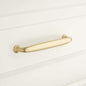 Signature Hardware EH1089.6.SBS Dinan 6" C2C Handle Cabinet Pull-Satin Brass