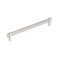 Amerock Mulino 10-1/16" C2C Satin Nickel/Polished Chr Cabinet Pull BP36726G1026