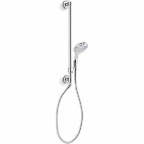 KOHLER K-45903-CP Hydrorail-H Bath and Shower Column, Polished Crome