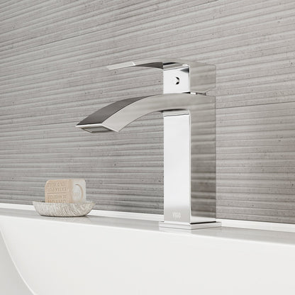 Vigo VG01015CH Lavatory Faucet - Single Hole - Chrome