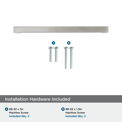 Amerock Cabinet Pull Satin Nickel 5-1/16" C2C Monument BP36571G10