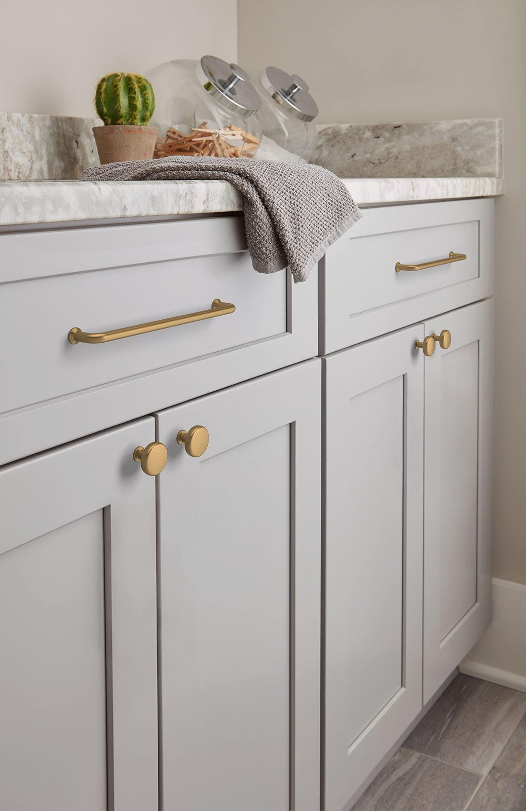 Amerock BP36780CZ Factor Cabinet Knob Champagne Bronze 1-1/4" (32 mm) Diameter