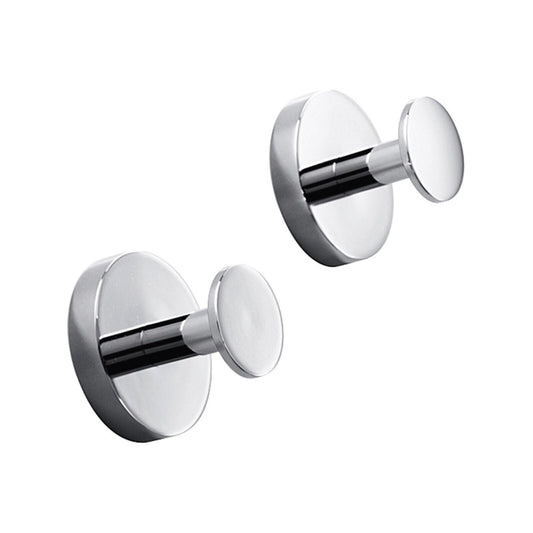 WS Bath Lineabeta 5507.29 Duemila Single Robe Hook Set - Chrome
