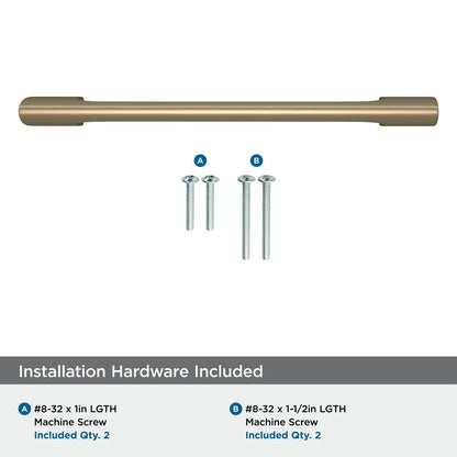 Amerock BP55367BBZ Riva Cabinet Pull Golden Champagne 5-1/16" C2C