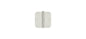 Deltana S35R514 3-1/2" x 3-1/2" x 5/8" Radius Hinge;Residential ; Bright Nickel