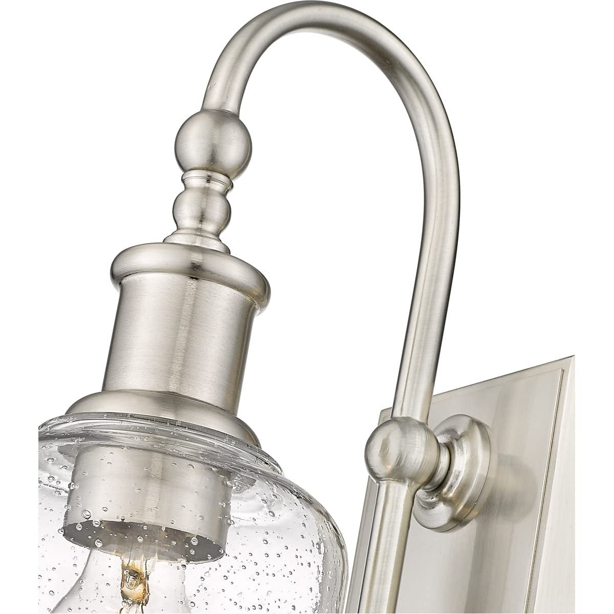 Z-Lite 1 Light Wall Sconce 734-1S-BN Brushed Nickel