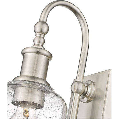 Z-Lite 1 Light Wall Sconce 734-1S-BN Brushed Nickel