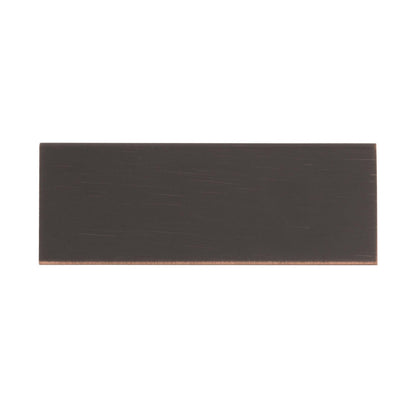 Amerock BP36574ORB Edge Cabinet Pull Oil Rubbed Bronze 3-3/4" C2C