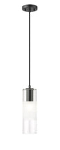 Z-Lite 824P-MB Alton Pendant, 1-Light 60 Watts, Matte Black