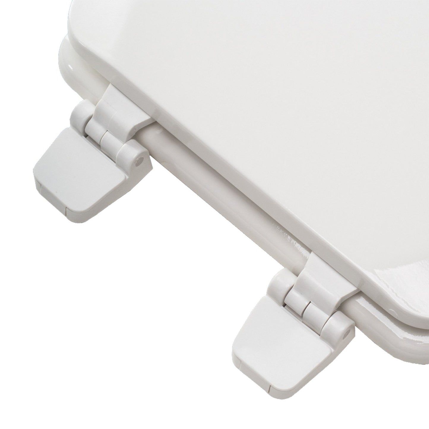 Comfort Seats U003WD00 Deluxe Molded Wood Contemporary Round Closed Front  Cover