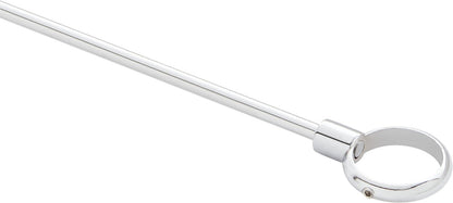 Signature Hardware 466833 36" Steel Shower Rod Ceiling Support - Brushed Nickel