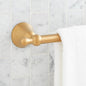 Signature Hardware 955108 Traditional 27-1/8" Towel Bar - Brushed Gold