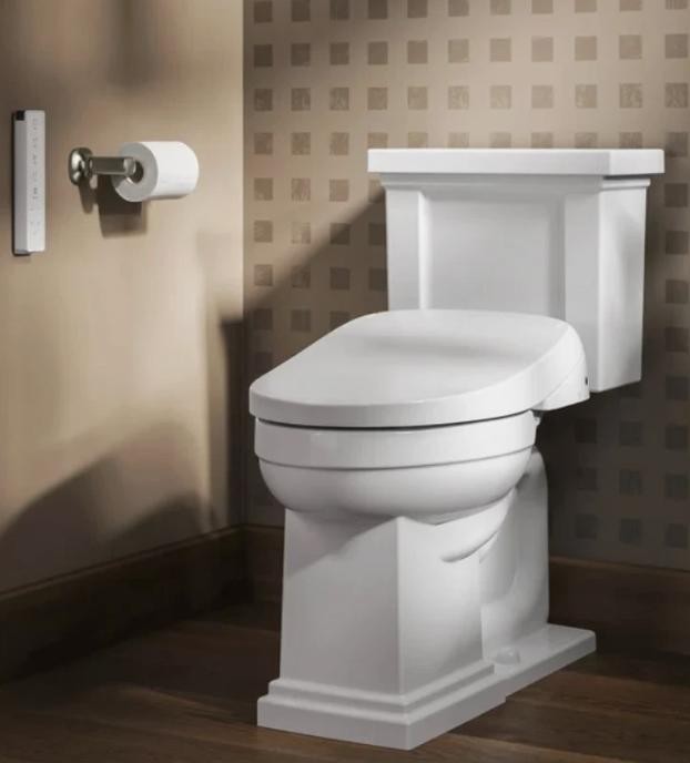 Kohler 39395-0 PureWash E805 Bidet Toilet Seat with Remote Control