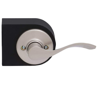 Kwikset 488-Balboa Dummy Door Handle Single Sided Lever Satin Nickel RH