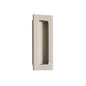 Emtek 220304US15 Modern Rectangular 4" Rectangular Flush Door Pull Satin Nickel