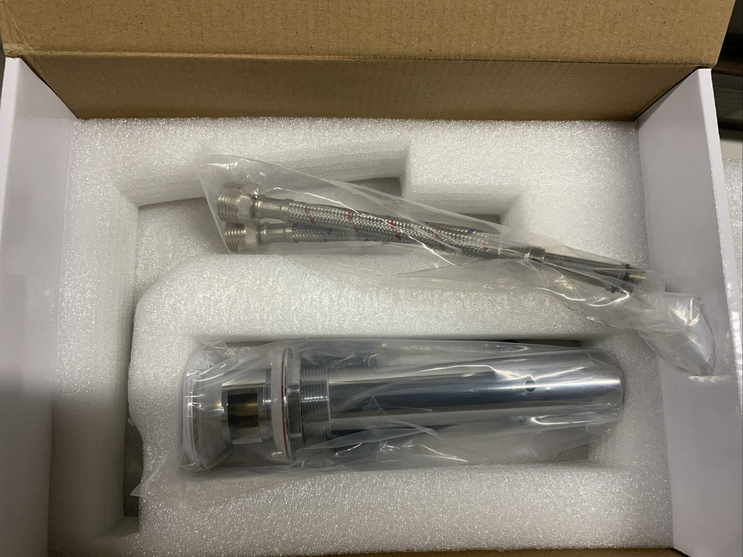 Signature Hardware Fusion Series Single lever basin mixer - Chrome