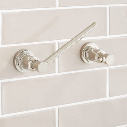 Signature Hardware 476969 Greyfield Wall Mounted Pivoting Toilet Paper Holder