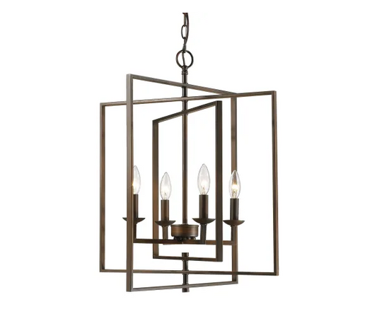 Millennium Lighting Nellis 4 Light 20" Wide Taper Candle Pendant
