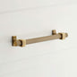 Signature Hardware SH553024ABM Andrex 3-3/4" C2C Bar Pull Antique Brass