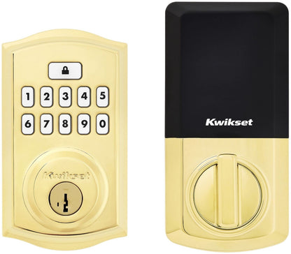 Kwikset 9260TRL-11PS Traditional Keypad Electronic Deadbolt Venetian Bronze