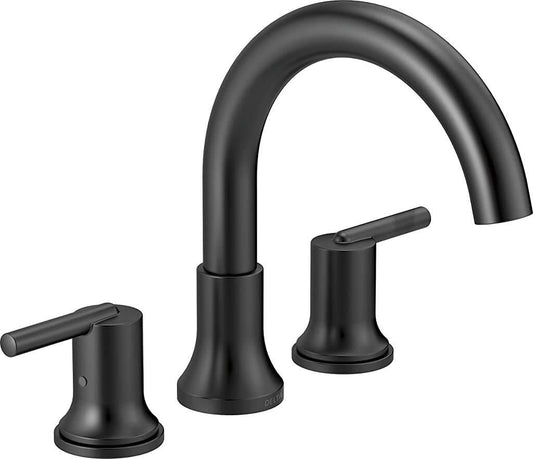 Delta Faucet Trinsic Roman Tub Trim T2759-BL - Matte Black - No Valve