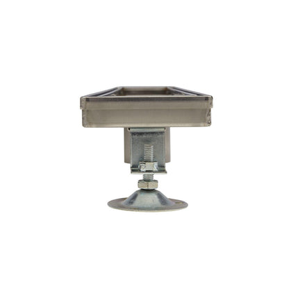 SH 404979 Cohen 60" Tile In Linear Shower Drain w Flange Brushed Stainless Steel