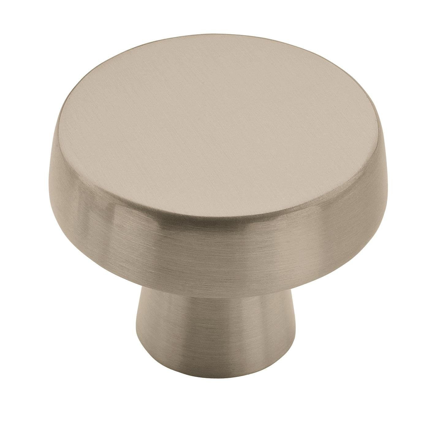 Amerock BP55272G10 Blackrock Cabinet Knob Satin Nickel 1-5/8" Diameter