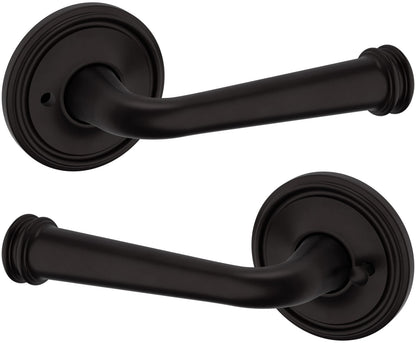 Baldwin 5116.044.PRIV Privacy Door Lever Set w/Rose - Lifetime Satin Brass