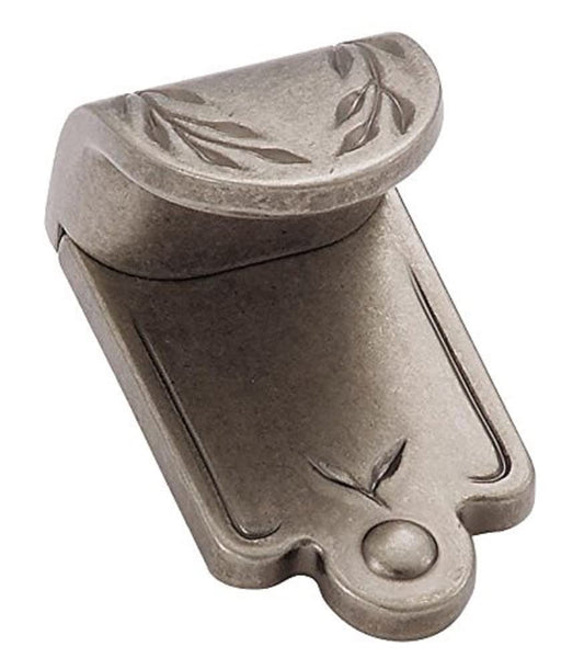 Amerock BP1583WN Natures Splendor Cabinet Finger Pull Weathered Nickel 1-7/8" L