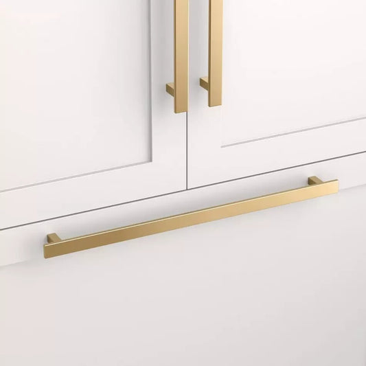 Signature Hardware 453280 24" Covello Brass Appliance Pull w Screws, Satin Brass